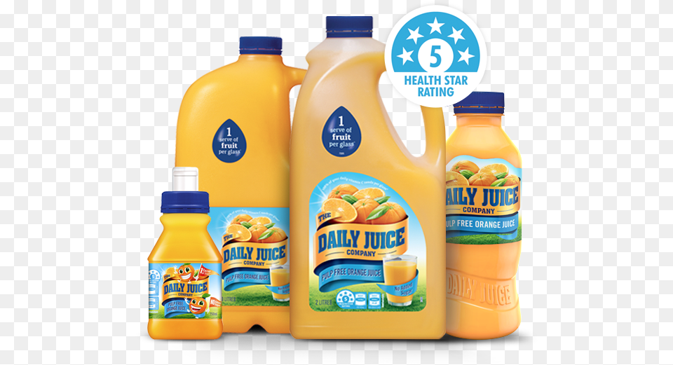 Pulp Orange Juice Daily Juice Orange Juice, Beverage, Orange Juice, Food, Ketchup Free Png