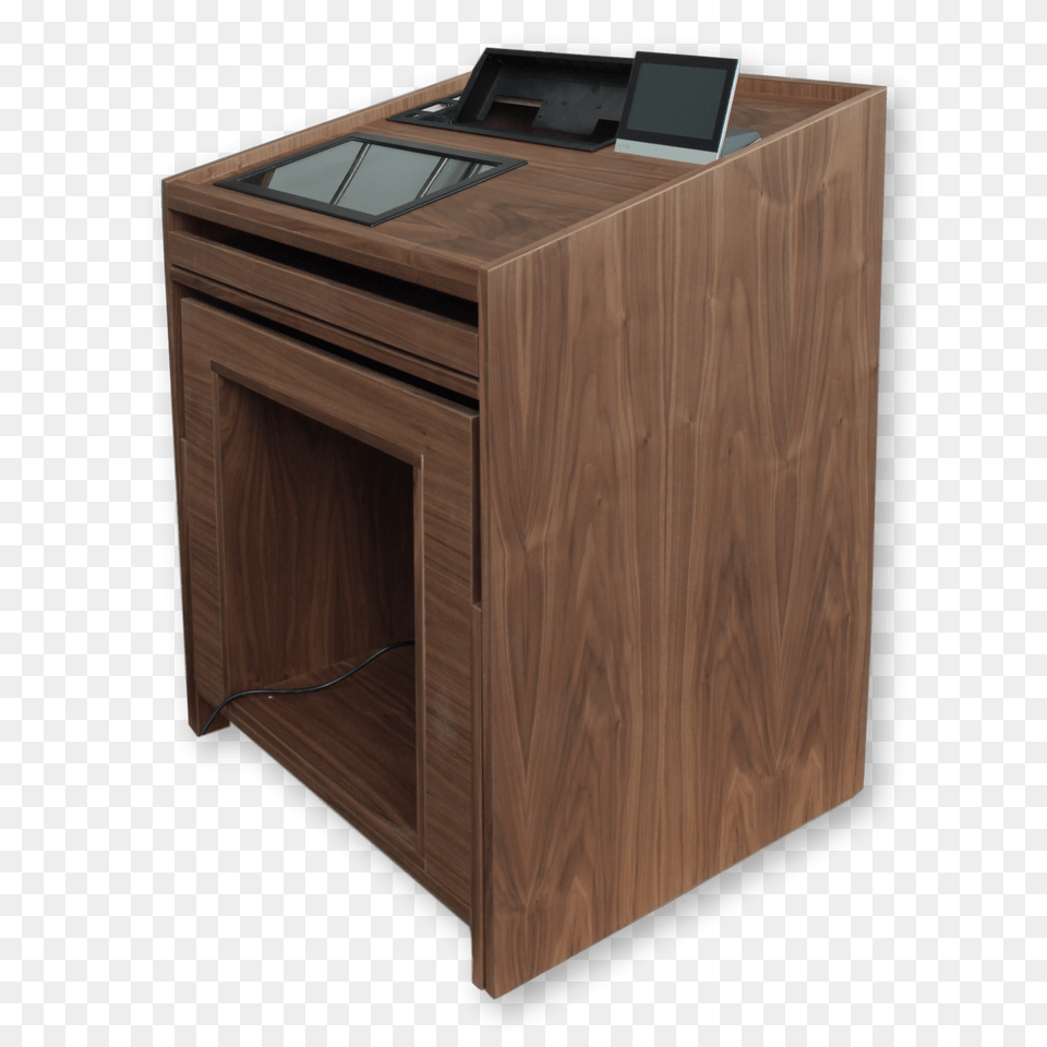 Pulpit With Embedded Screen, Wood, Hardware, Electronics, Computer Hardware Free Png Download
