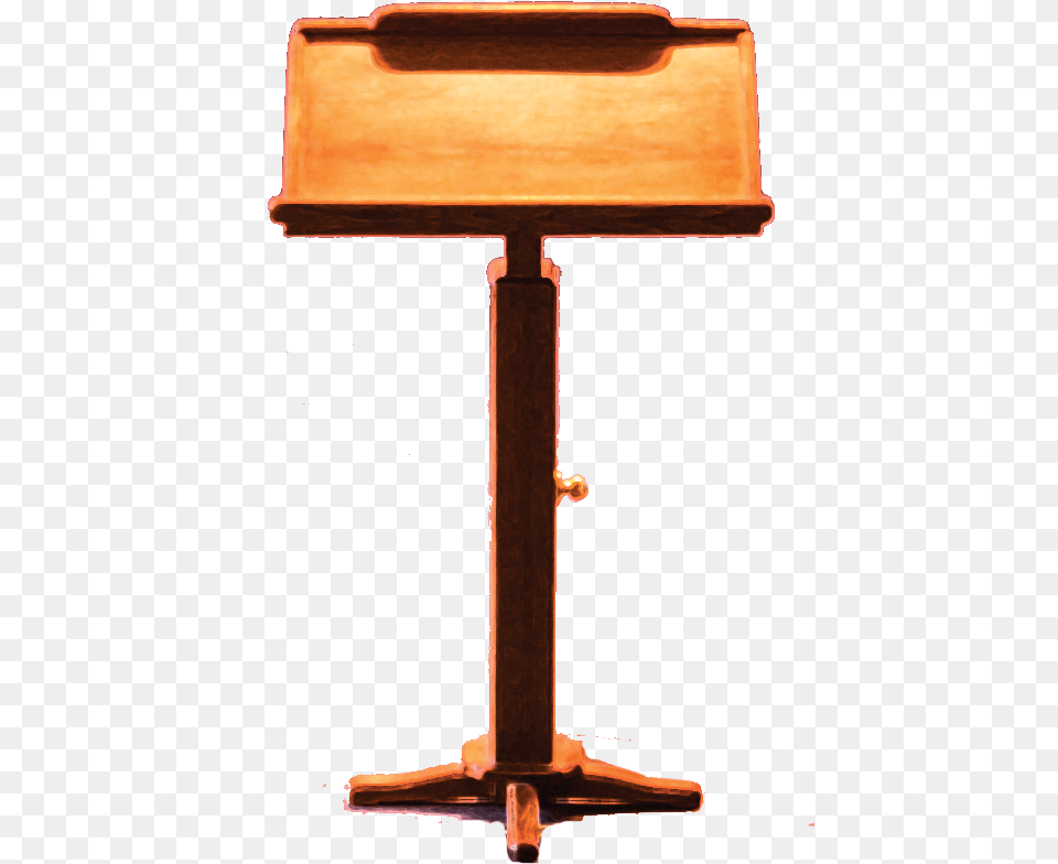 Pulpit Wood, Furniture, Stand, Cross, Symbol Free Transparent Png