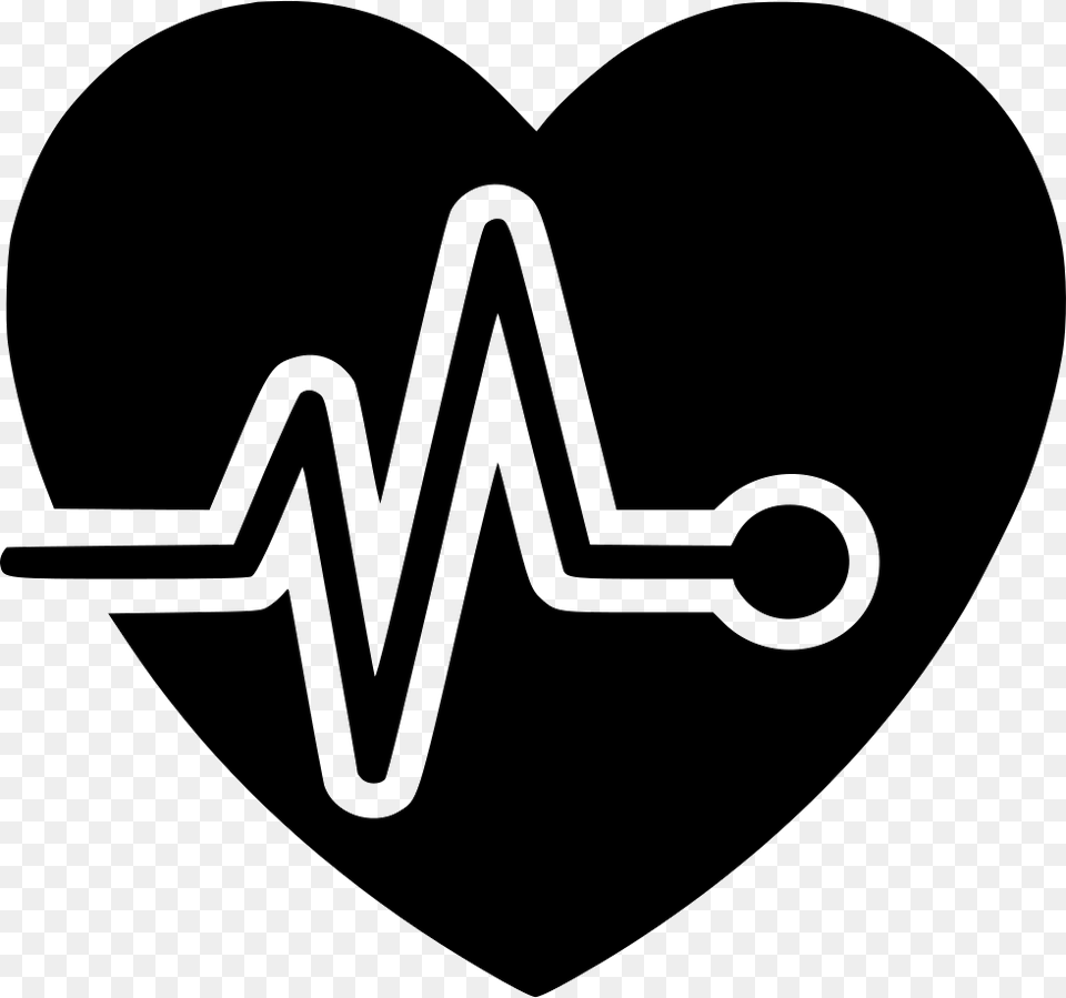 Pulse Heart With Pulse Icon, Logo Png Image