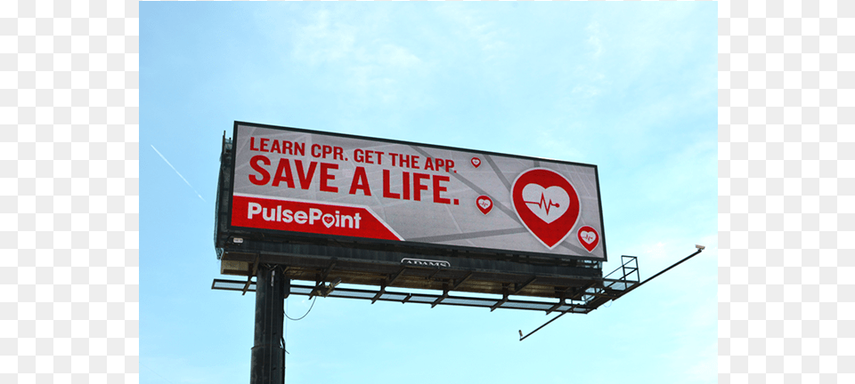 Pulsepoint Community Outreach Marketing Billboard Billboard, Advertisement Free Png Download