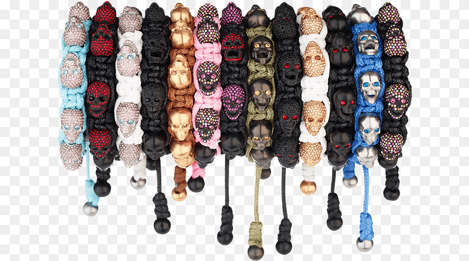 Pulsera De Calaveras Bomberg, Accessories, Bead, Clothing, Hat Png Image