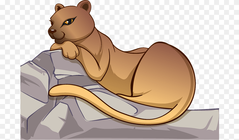 Puma Clipart Cartoon, Animal, Mammal, Baby, Person Png