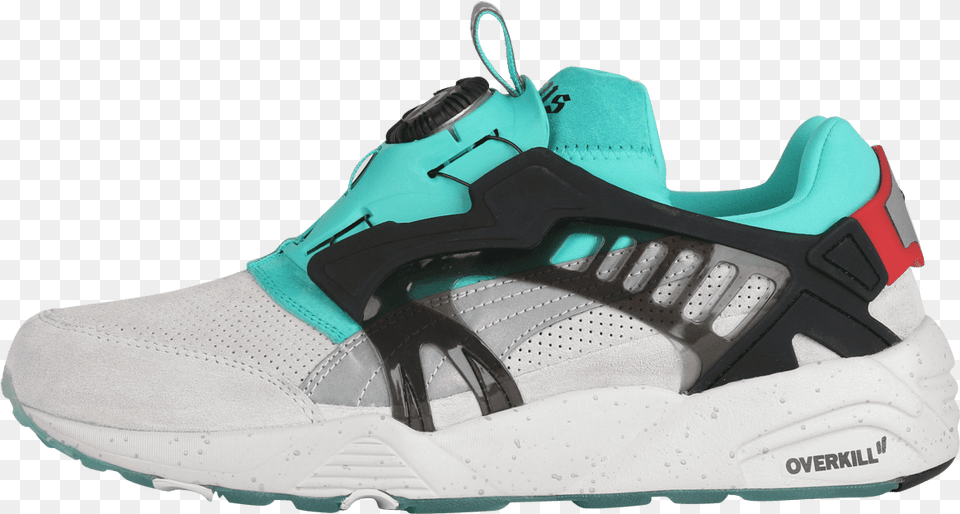 Puma Disc Blaze Overkill Vaporous Gray Puma Silver Basketball Shoe, Clothing, Footwear, Sneaker, Running Shoe Free Png