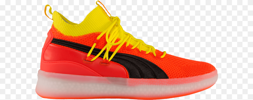 Puma Disrupts The Court With Its New Basketball Silhouette Puma For Basketball, Clothing, Footwear, Shoe, Sneaker Free Png