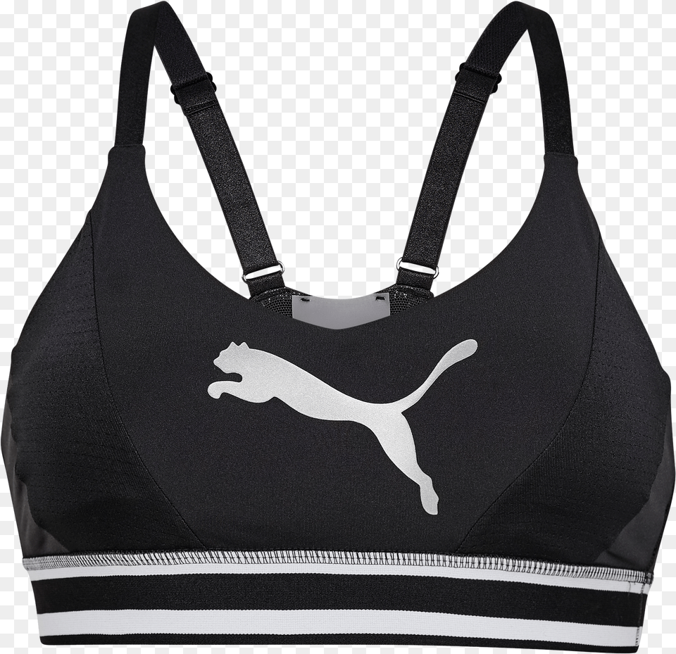 Puma Logo Bra Exercise Fitness Women Puma, Accessories, Swimwear, Lingerie, Handbag Free Transparent Png