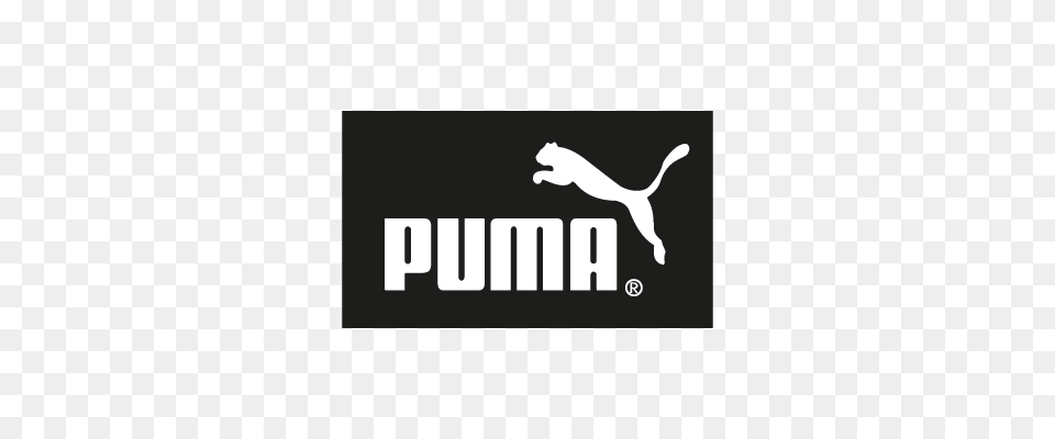 Puma Logo Clipart Black And White, Stencil, Animal, Canine, Dog Free Png