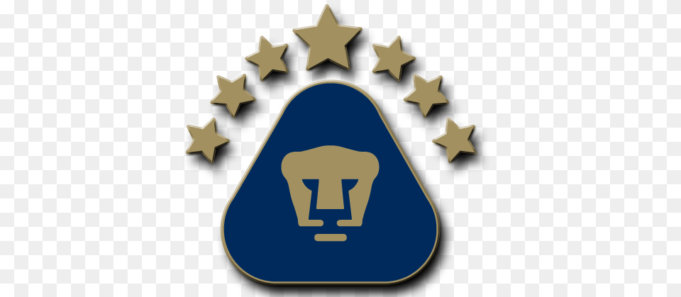 Puma Logo Logo Pumas Unam, Symbol, Light, Star Symbol Free Png Download