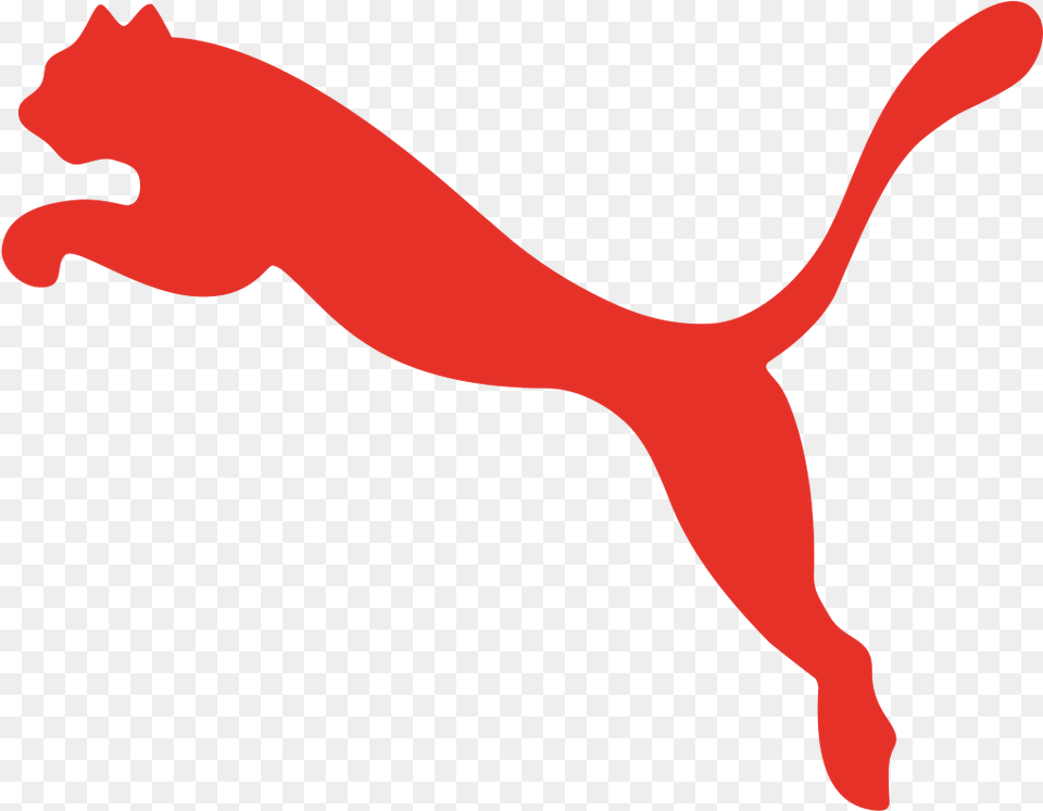 Puma Logo Rojo, Animal, Kangaroo, Mammal Png