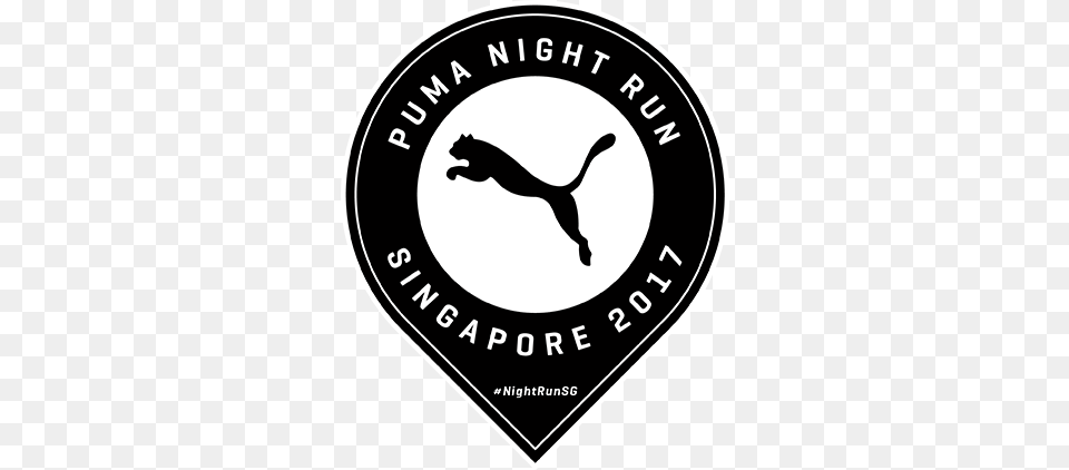 Puma Nightrun 2017 Logo 01 S Puma Night Run 2016 Singapore, Animal, Cat, Mammal, Pet Free Transparent Png