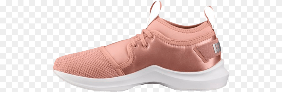 Puma Phenom Satin Low Ep Pink Womens Puma, Clothing, Footwear, Shoe, Sneaker Png