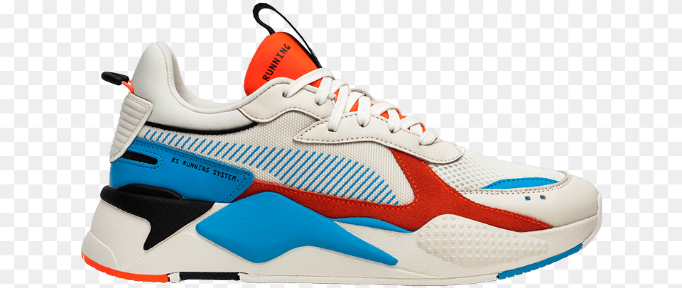 Puma Rs X Reinvention Whisper White Red Blast Me, Clothing, Footwear, Shoe, Sneaker Free Png Download