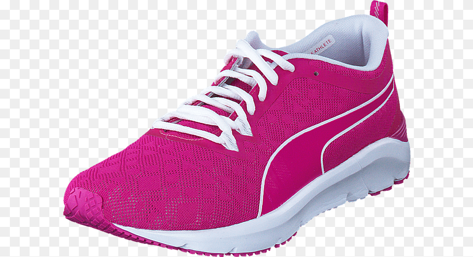Puma Rush 001 Pink 00 Womens Synthetic Rubber Shoe, Clothing, Footwear, Sneaker, Running Shoe Png Image