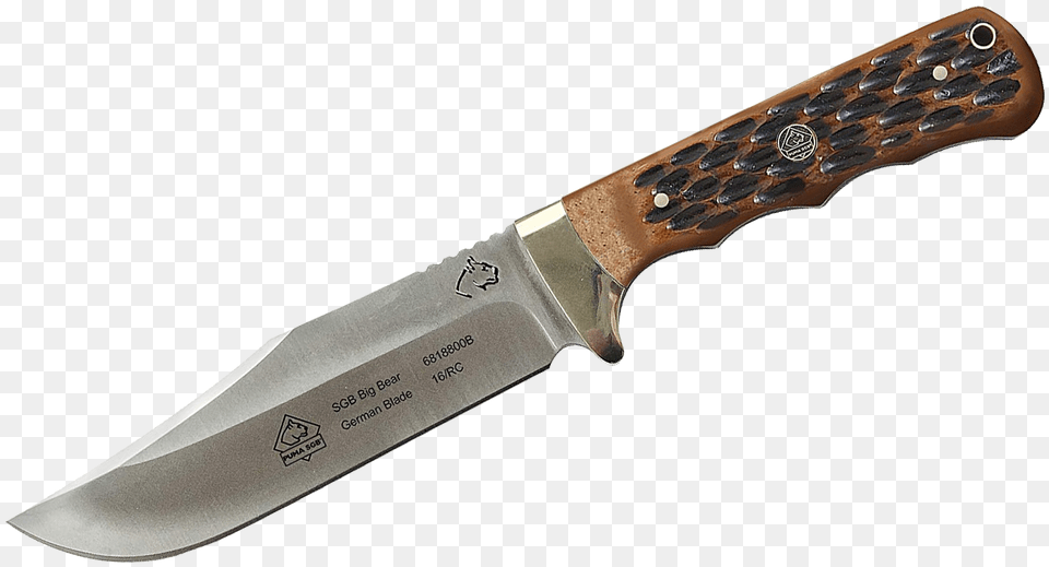 Puma Sgb Big Bear Hunting Knife Puma Sgb Big Bear, Blade, Dagger, Weapon Free Png Download