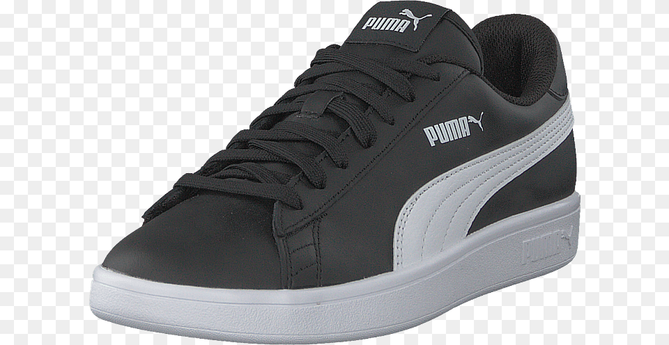 Puma Smash V2 L Puma Black Puma White Nike Puma Smash, Clothing, Footwear, Shoe, Sneaker Free Png