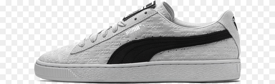 Puma Suede Classic White Black, Clothing, Footwear, Shoe, Sneaker Free Png