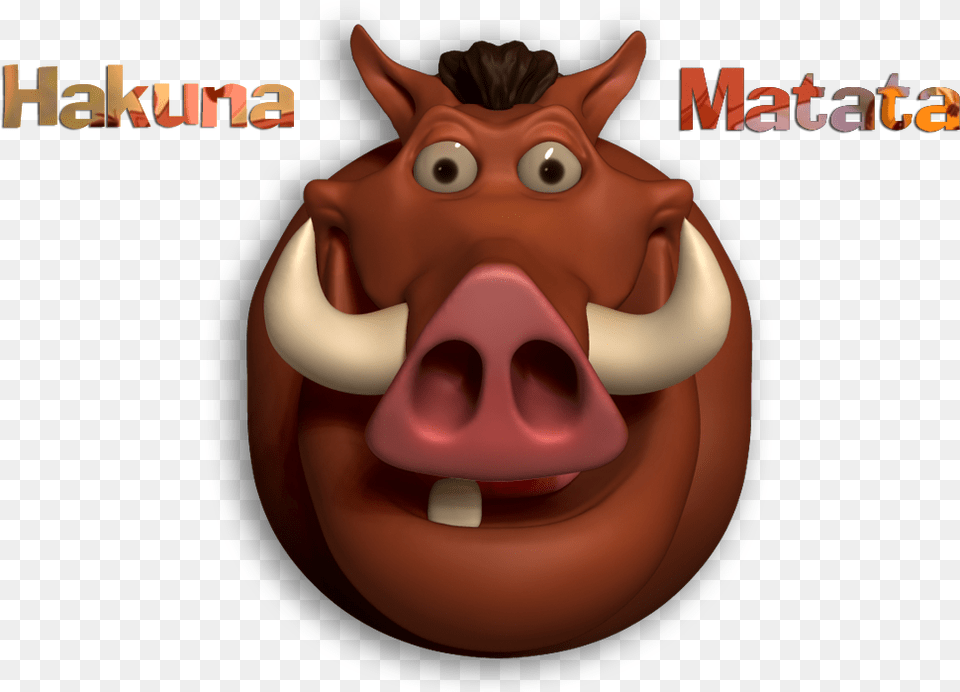 Pumba Cartoon, Snout Free Png Download