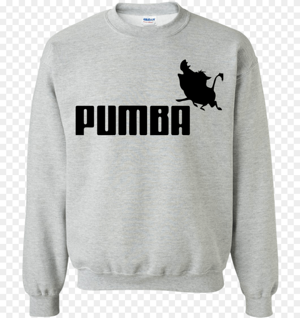 Pumba Funny Pullover Sweatshirt 8 Oz Teeever Alfa Romeo Christmas Jumper, Clothing, Hoodie, Knitwear, Sweater Png Image