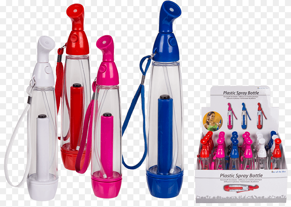 Pump Action Mist Spray Bottle, Person, Water Bottle, Shaker, Machine Free Png Download