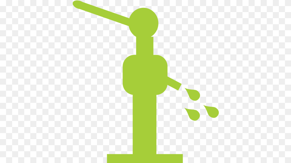 Pump Water Icon With No Vertical, Person, Green Free Transparent Png