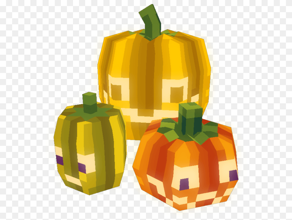 Pumpkin, Bell Pepper, Food, Pepper, Plant Png Image