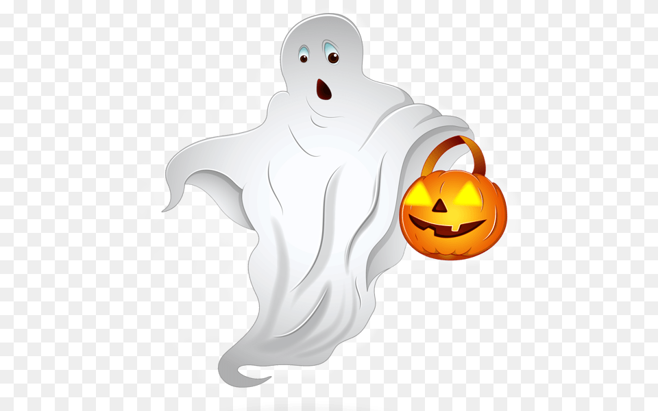 Pumpkin And Ghost Halloween, Baby, Person, Festival Png Image
