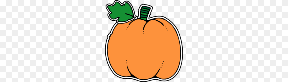 Pumpkin Border Black And White Clipart, Food, Plant, Produce, Vegetable Png