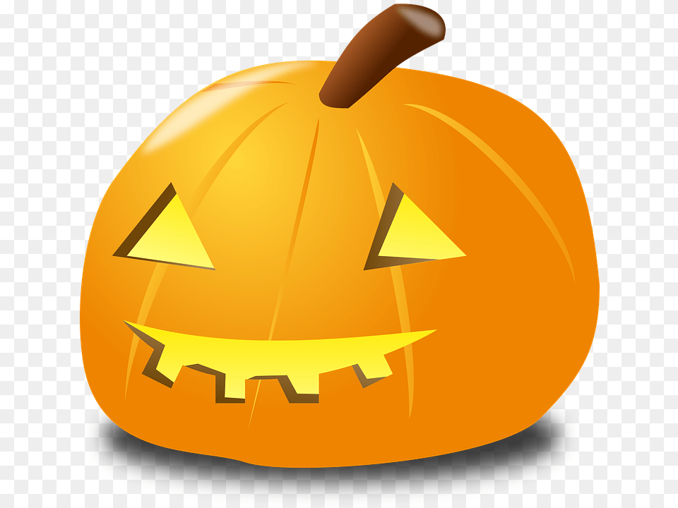 Pumpkin Carved Face Vector Graphic On Pixabay Halloween, Food, Plant, Produce, Vegetable Free Png