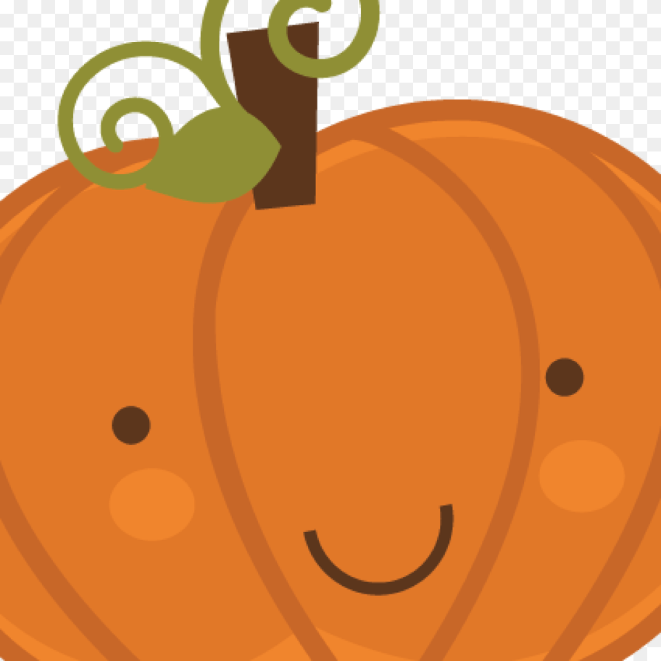 Pumpkin Clip, Food, Plant, Produce, Vegetable Png Image