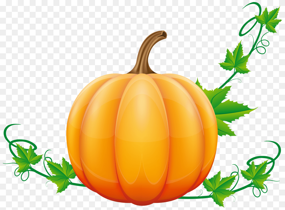 Pumpkin Clip Art, Food, Plant, Produce, Vegetable Free Png Download