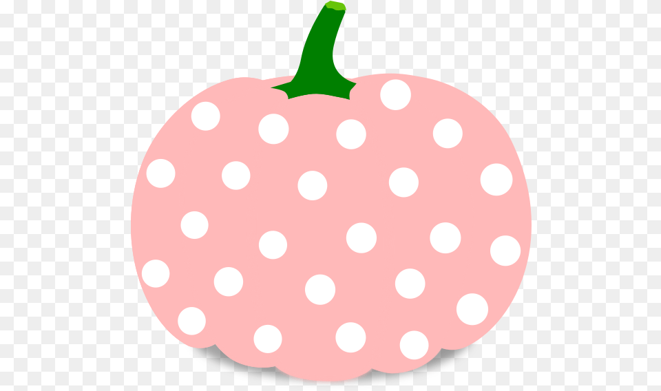 Pumpkin Clip Art At Polka Dot Pumpkin Clipart, Berry, Food, Fruit, Pattern Png