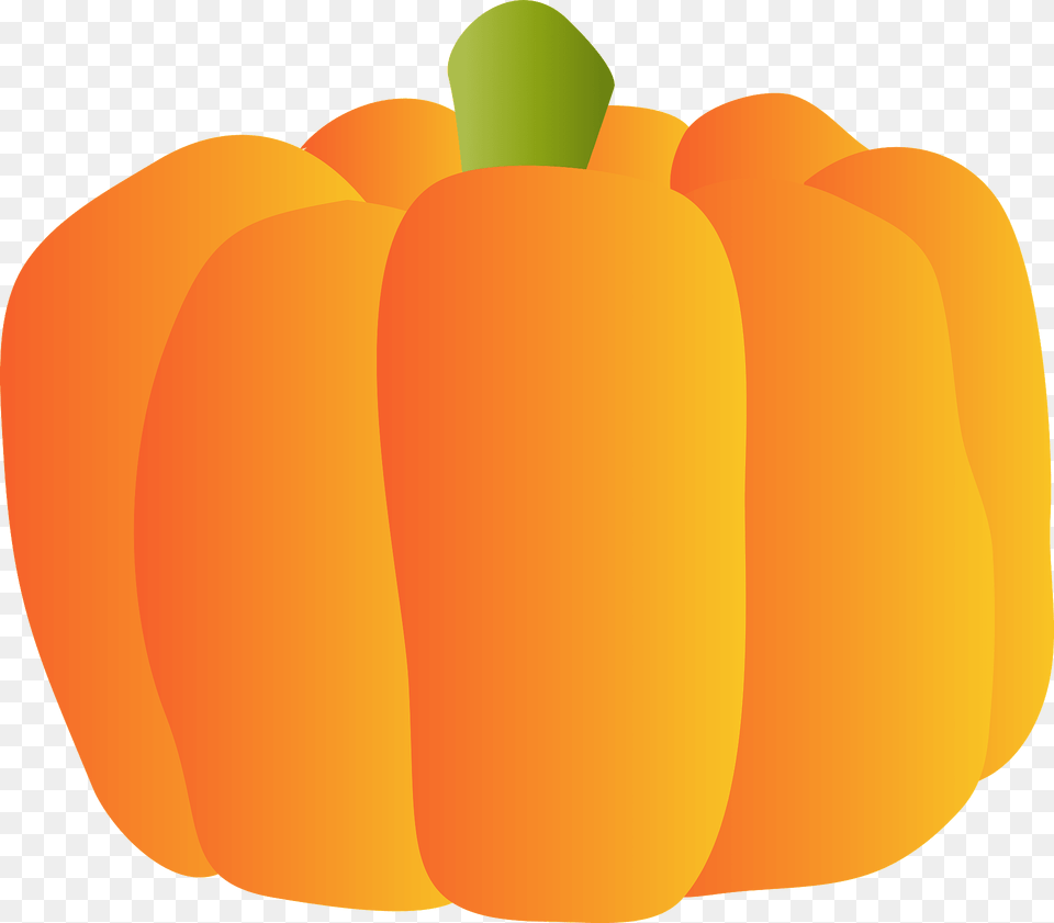 Pumpkin Clipart, Food, Produce, Bell Pepper, Pepper Png