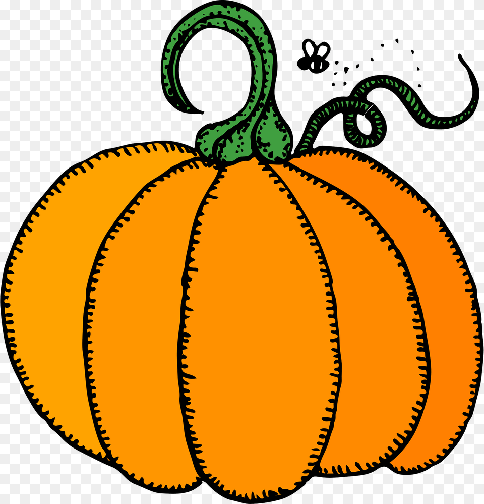 Pumpkin Clipart, Food, Plant, Produce, Vegetable Png Image