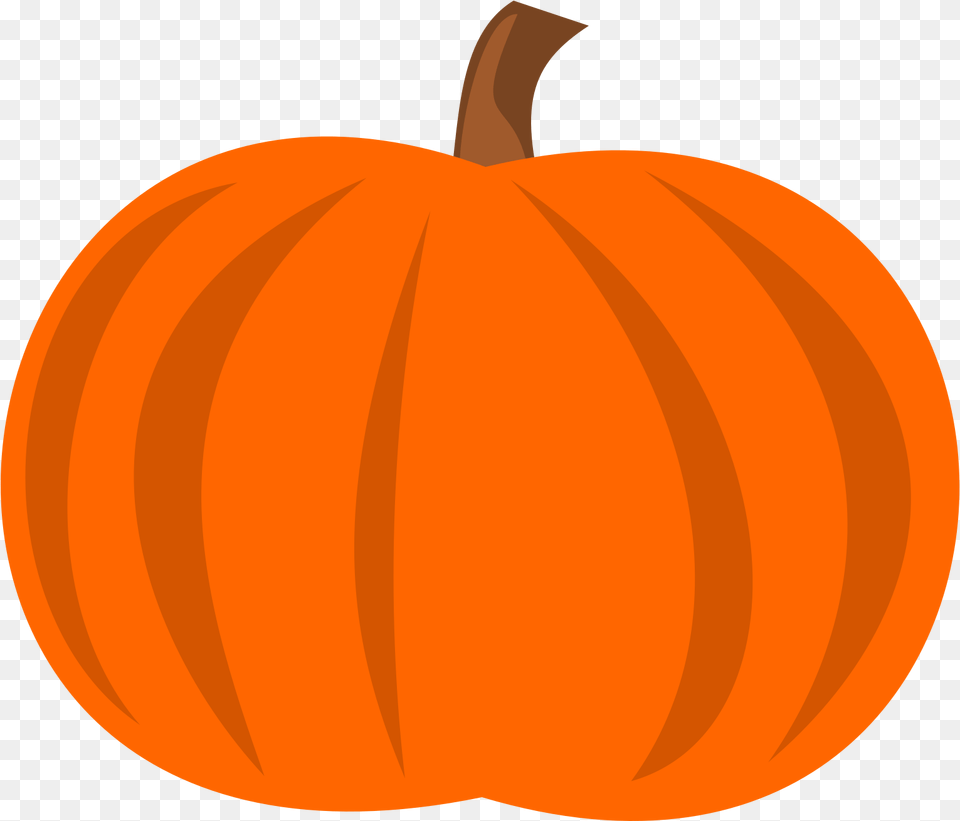 Pumpkin Clipart Halloween Cartoon Pumpkin For Color Orange Objects Clipart, Vegetable, Food, Produce, Plant Free Png