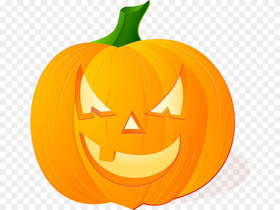 Pumpkin Clipart Halloween Pumpkin, Festival, Food, Plant, Produce Png