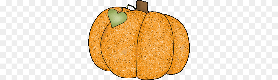Pumpkin Clipart Heart, Food, Plant, Produce, Vegetable Free Png