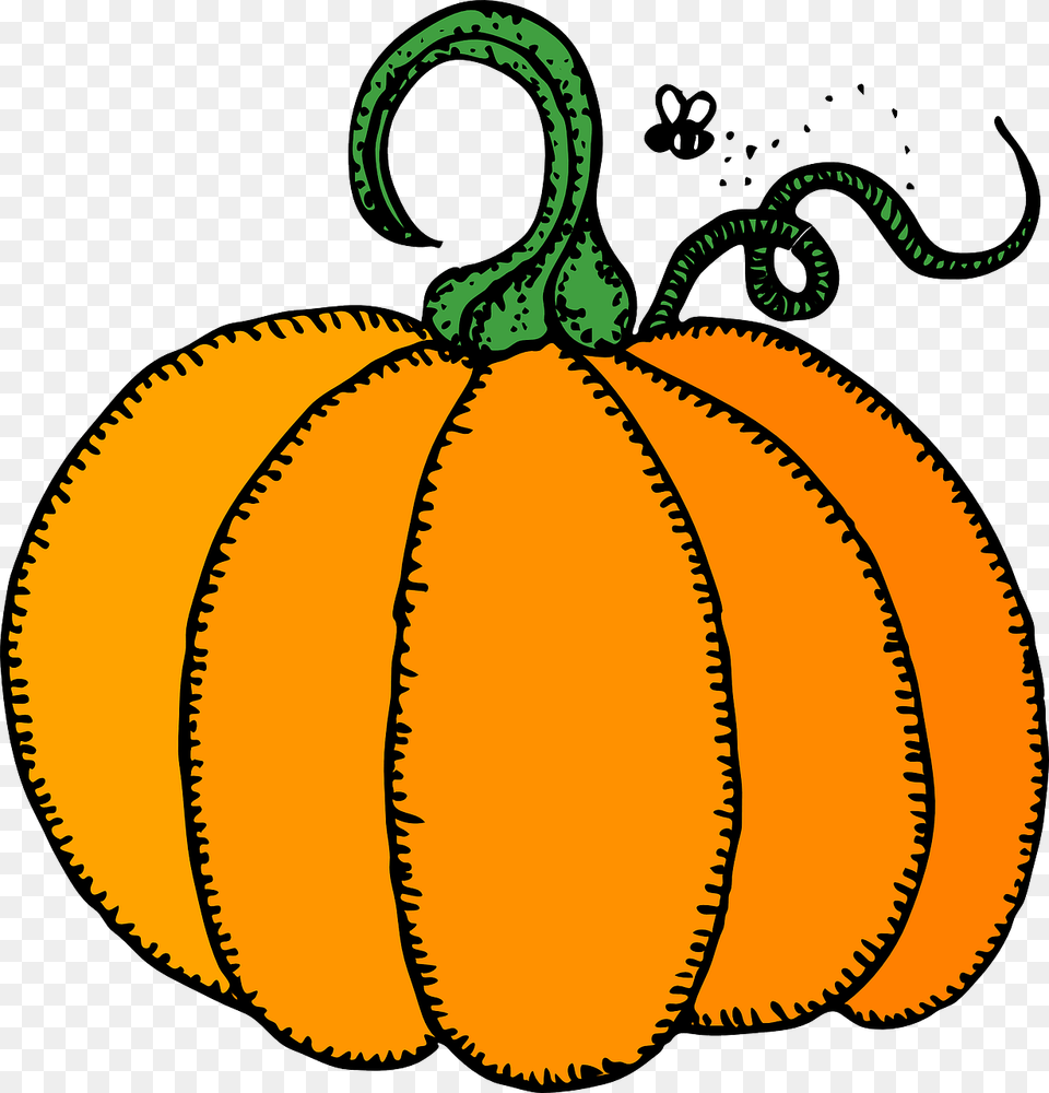 Pumpkin Clipart October, Food, Plant, Produce, Vegetable Free Transparent Png