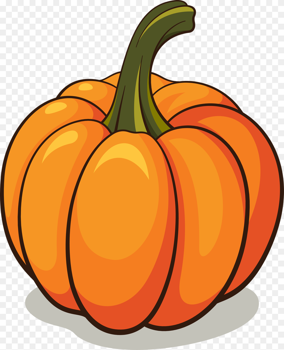 Pumpkin Clipart Transparent, Food, Plant, Produce, Vegetable Free Png