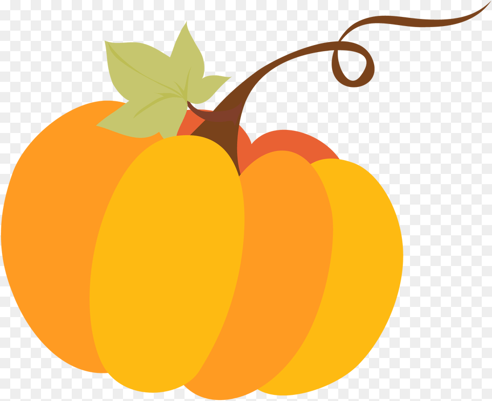 Pumpkin Clipart Transparent, Food, Fruit, Plant, Produce Png