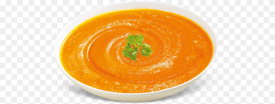Pumpkin Cream Soup, Bowl, Curry, Dish, Food Png