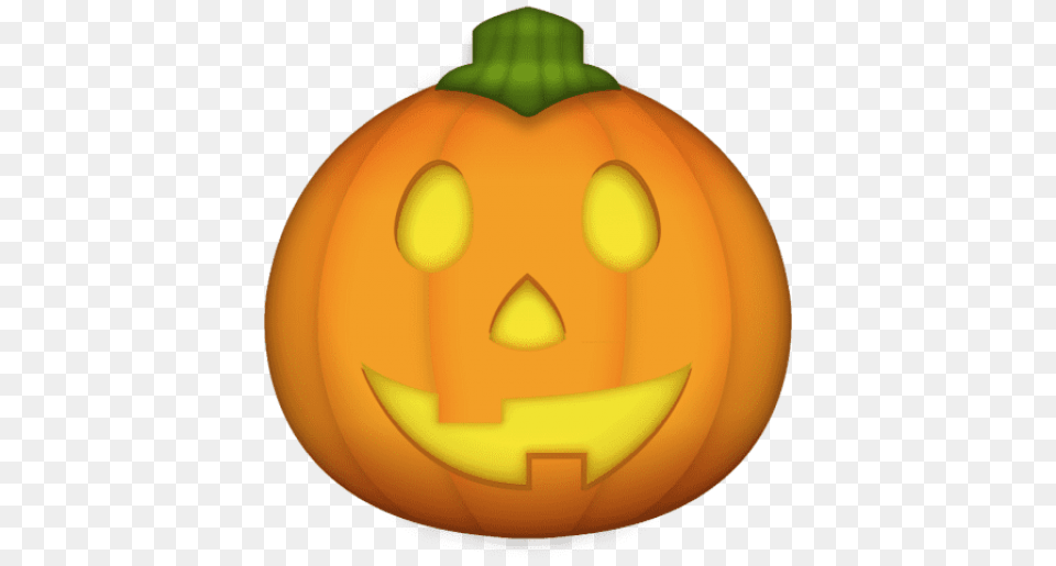 Pumpkin Emoji, Food, Plant, Produce, Vegetable Free Png Download