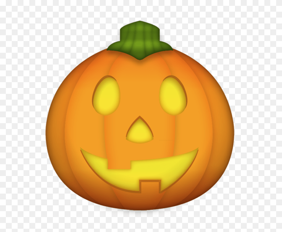 Pumpkin Emoji Download Iphone Pumpkin Emoji, Food, Plant, Produce, Vegetable Free Png
