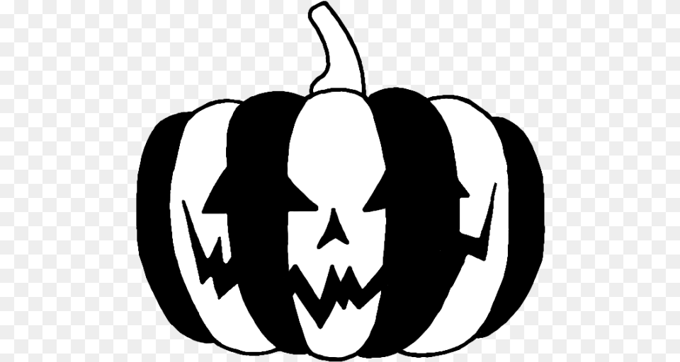 Pumpkin Emojis For Discord U0026 Slack Discord Emoji Halloween, Stencil, Person, Face, Head Free Png