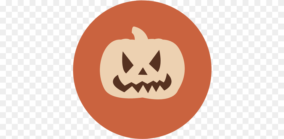 Pumpkin Face Circle Icon 1 Transparent U0026 Svg Vector File, Festival Free Png Download