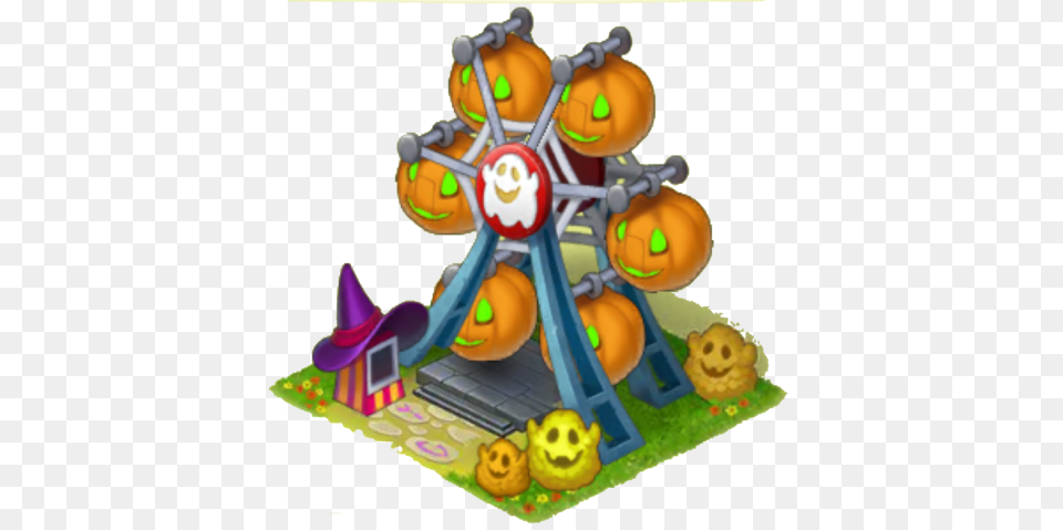Pumpkin Ferris Wheel Wiki, Play Area, Birthday Cake, Cake, Cream Free Transparent Png