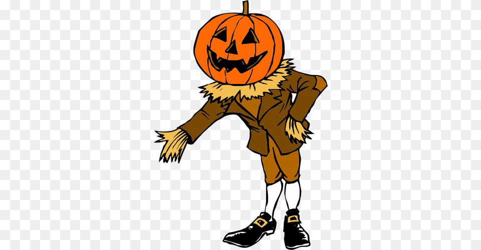 Pumpkin Guy Clip Art, Person, Festival Free Png Download