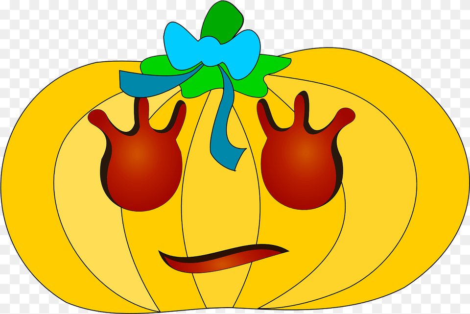 Pumpkin Halloween Face Vector Graphic On Pixabay Pumpkin Clip Art, Food, Plant, Produce, Vegetable Png