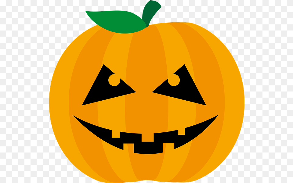 Pumpkin Halloween Orange Happy Free Vector Graphic On Pixabay Desenho De Abbora Halloween, Festival Png Image