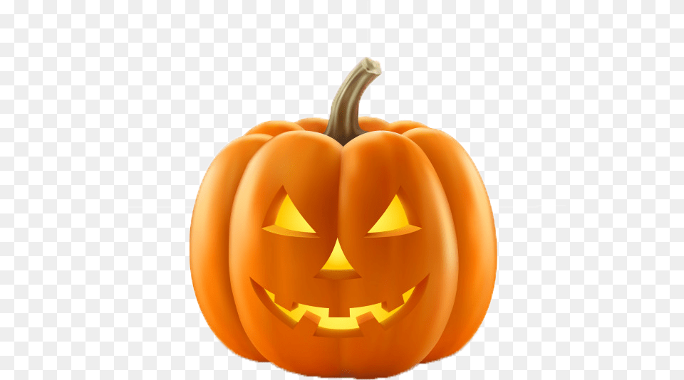 Pumpkin Halloween Pumpkin, Food, Plant, Produce, Vegetable Free Transparent Png
