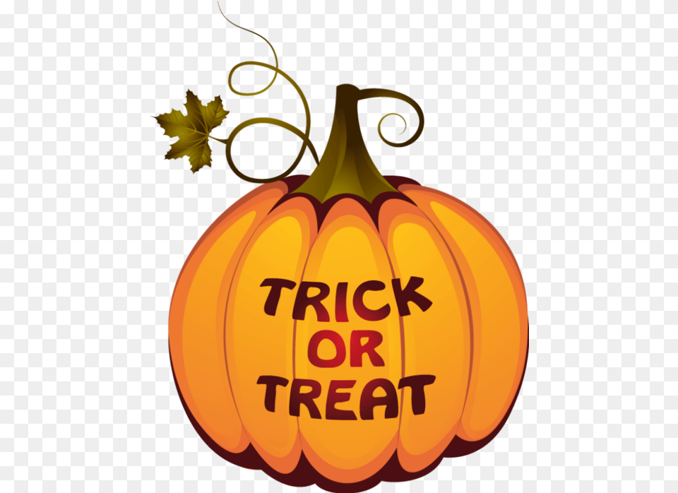 Pumpkin Halloween Trick Ortreating Clip Art Background Pumpkin, Food, Plant, Produce, Vegetable Free Transparent Png
